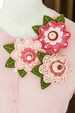 Brooches In Bloom